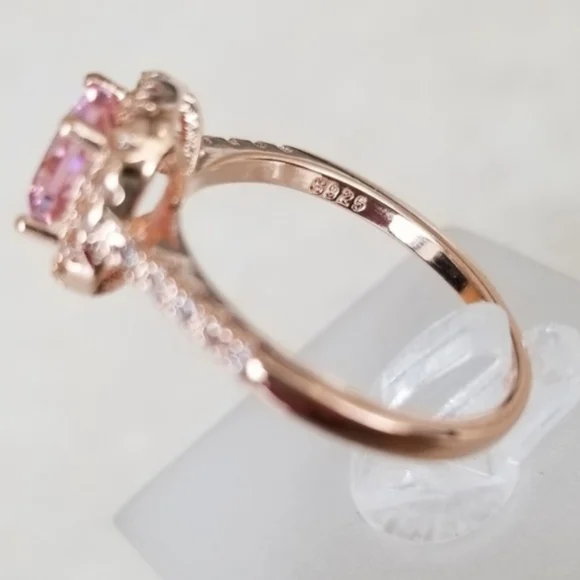 18k Pink Ring - Picture 6 of 8